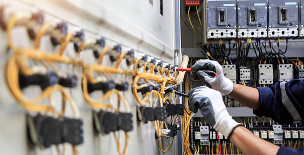 Professional Electrician technician working in Belfast, ME